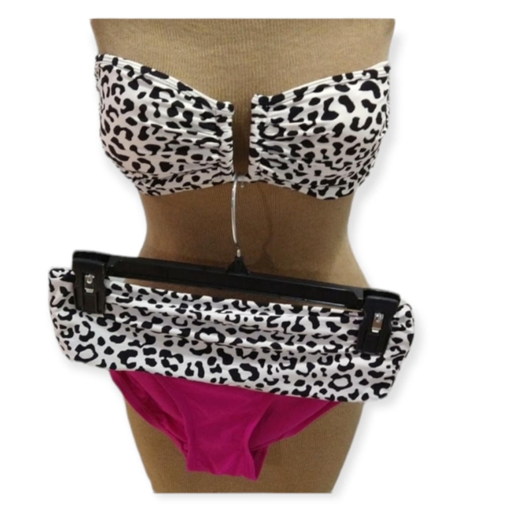 DKNY Animal Print Bikini Set